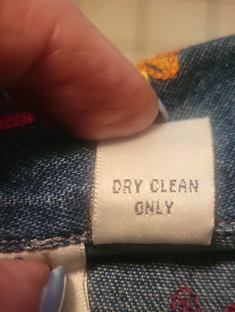 Chico's Vintage Denim Jacket - Picture 11 of 12
